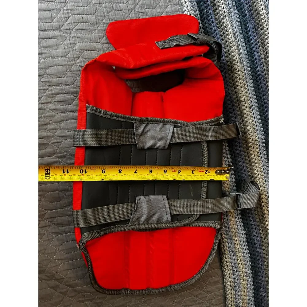 Outward Hound Granby Splash Orange Dog Life Jacket Sz Medium